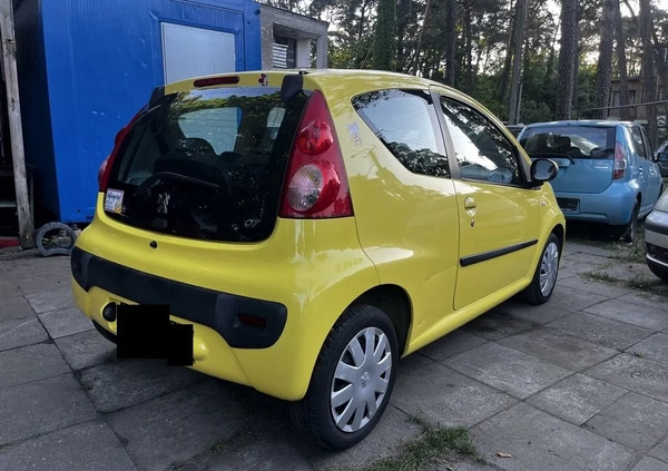 Peugeot 107 cena 9900 przebieg: 94000, rok produkcji 2006 z Dobre Miasto małe 154